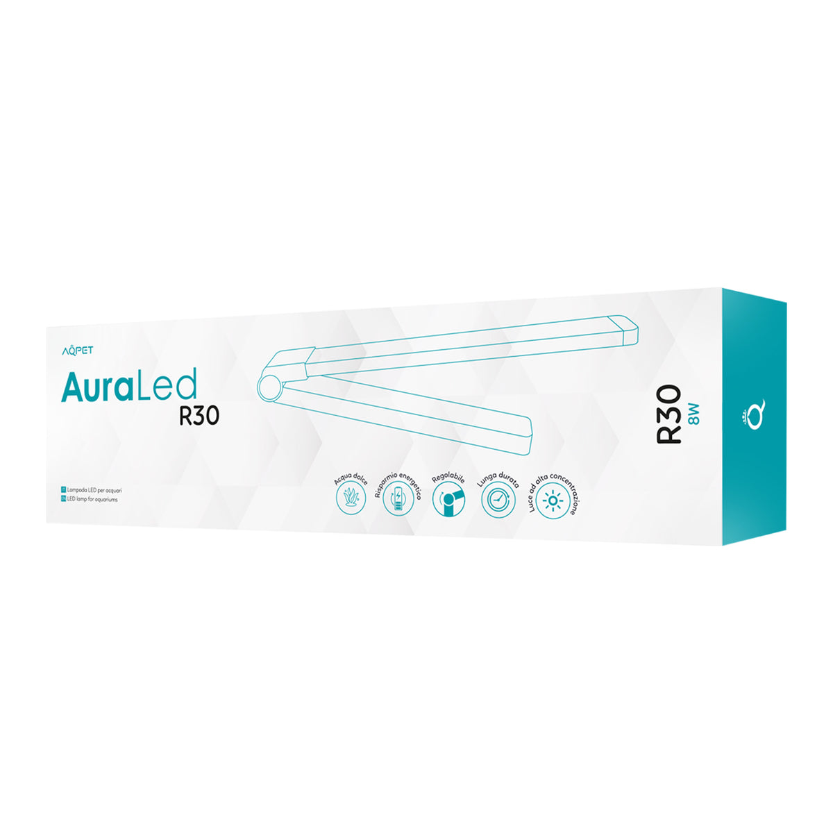 AQPET AURALED REAR 30 LÁMPARA LED PARA ACUARIOS
