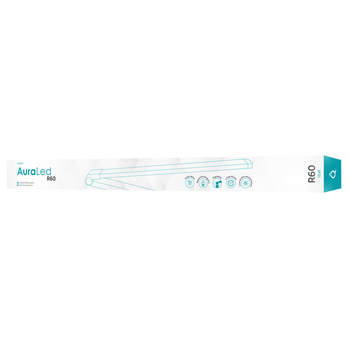 AQPET AURALED REAR 60 lámpara LED para acuarios