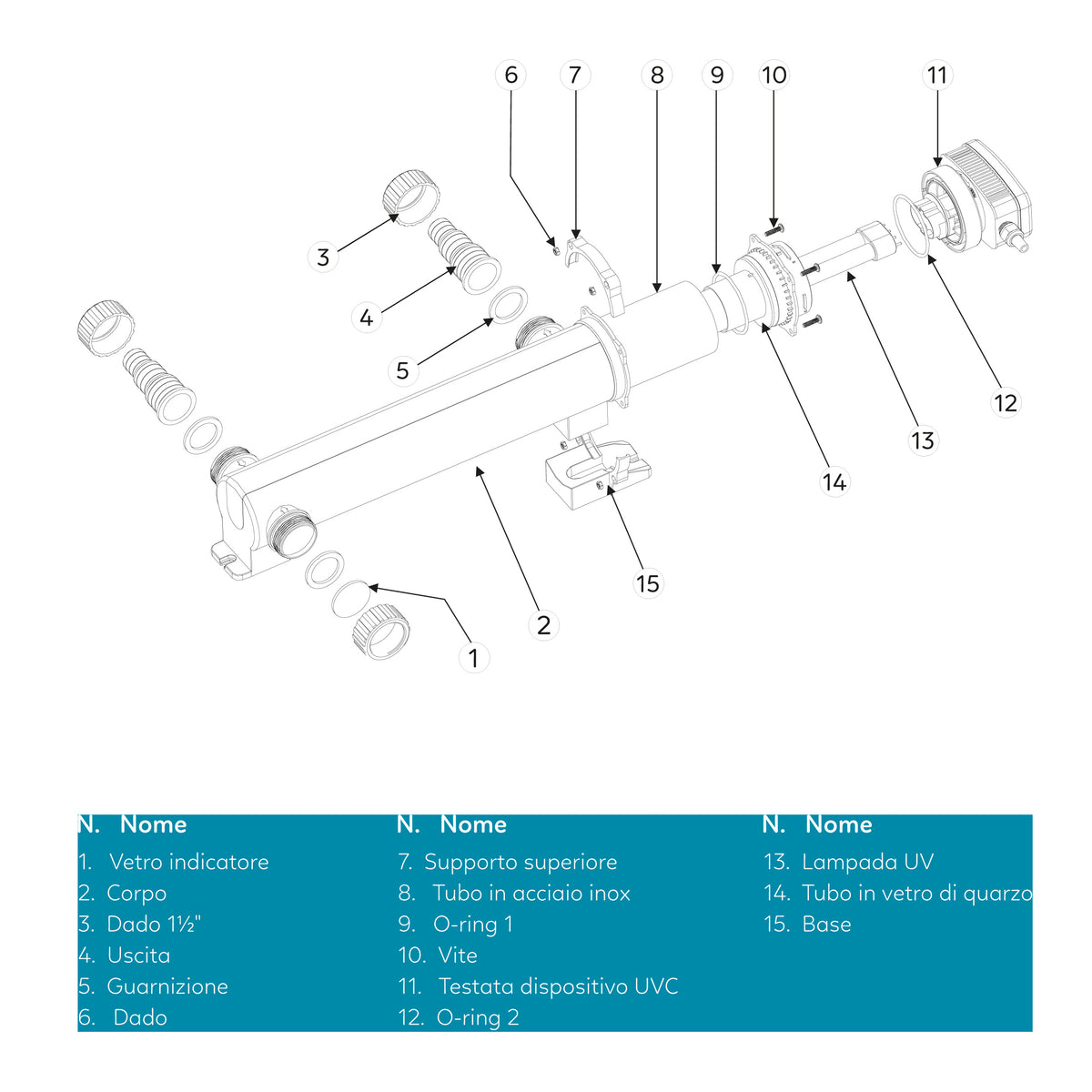 AQPOND RAYBOX ESTERILIZADOR UV PARA ESTANQUE