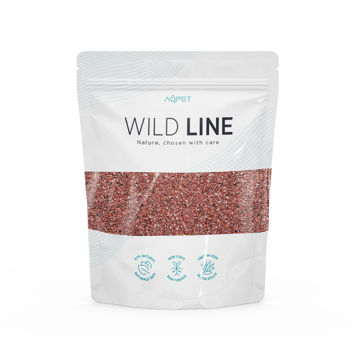 AQPET WILD SAND ARENA NATURAL 5 KG - RED BRICK
