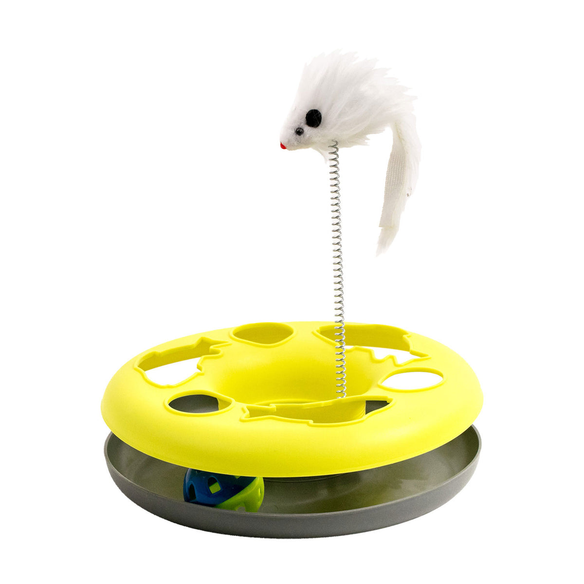 AQPET FRIENDS Juguete para gatos Ruleta - 23X7 cm Juego para gatos