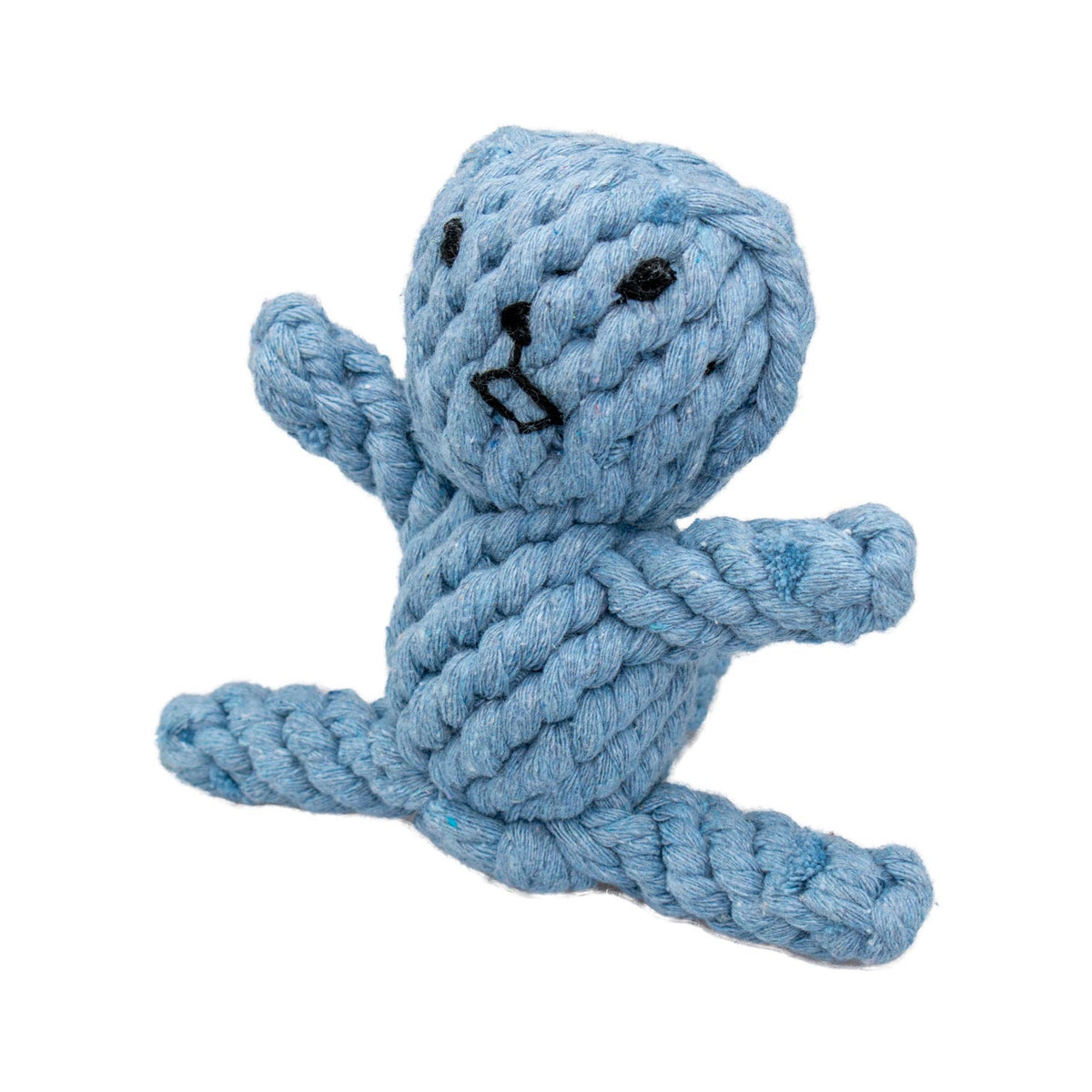AQPET FRIENDS AQPET Juguete de cuerda para perros, osito de cuerda de algodón, juego divertido para mascotas