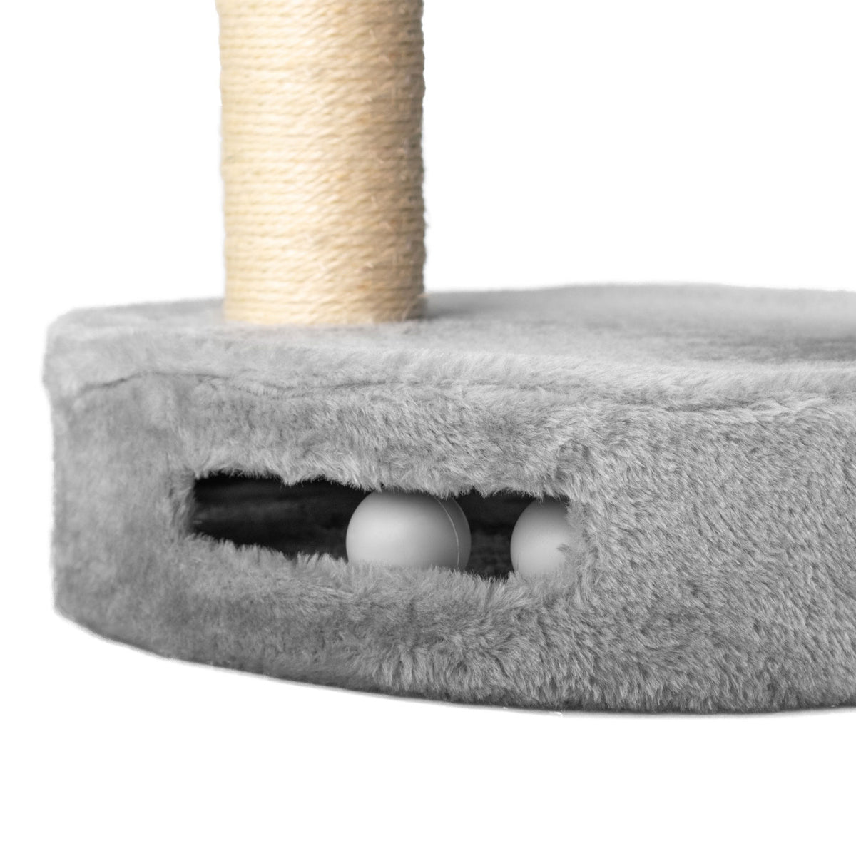 AQPET FRIENDS Rascador para gatos Panama de 58 Cm, juego, descanso, diversión y entretenimiento, confort y relajación para mascotas