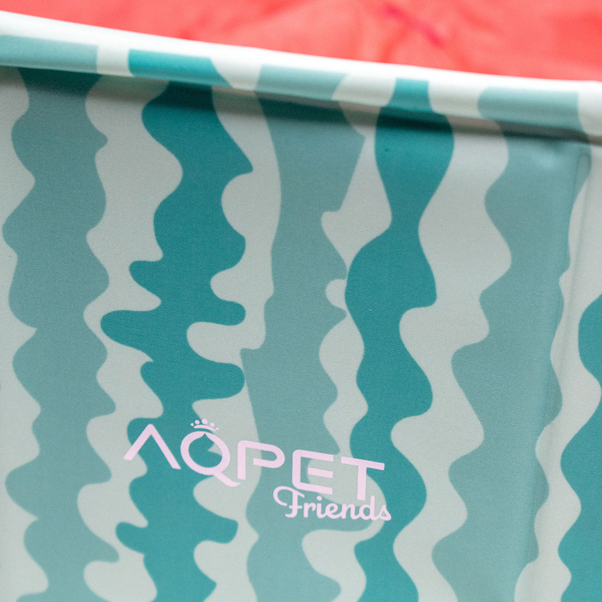 AQPET FRIENDS Pool piscina para perros con diseño Fruit, plegable, resistente a los arañazos, para exteriores y jardín