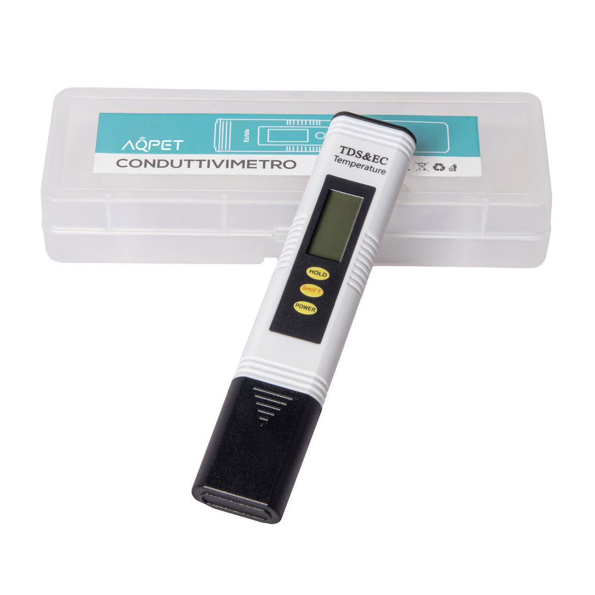 AQPET MEDIDOR DE EC Y TDS CONDUCTÍMETRO °C