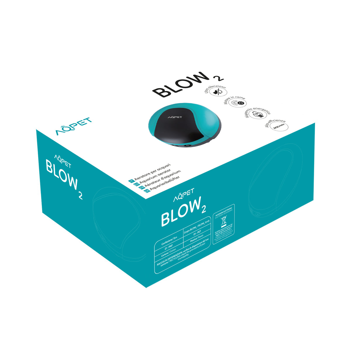 AQPET AIREADOR BLOW SILENT DE UNA SALIDA / DOBLE SALIDA