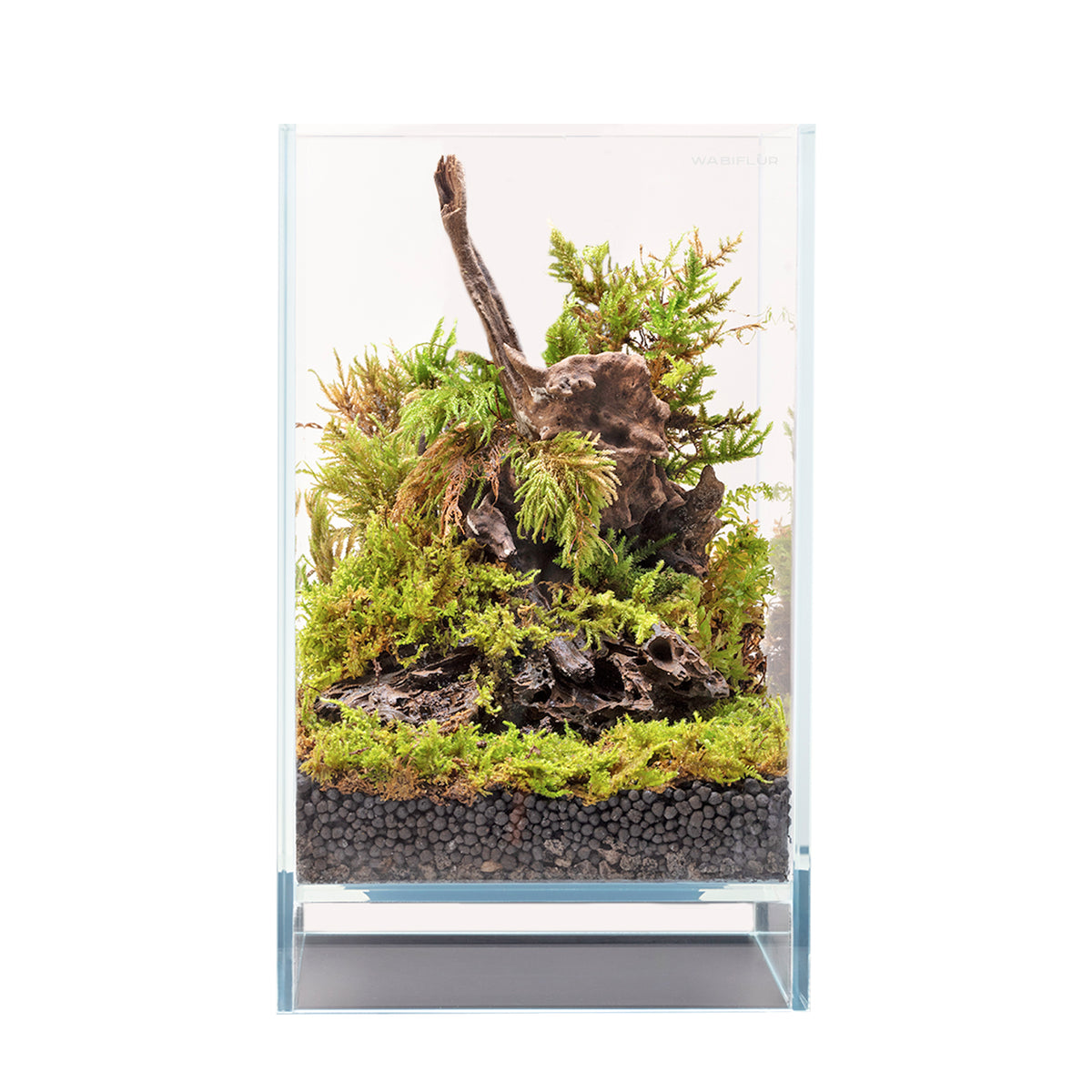 AQPET KUBIC 15 AIR EXTRACLARO 5 MM - 15X15X23CM H +TAPA