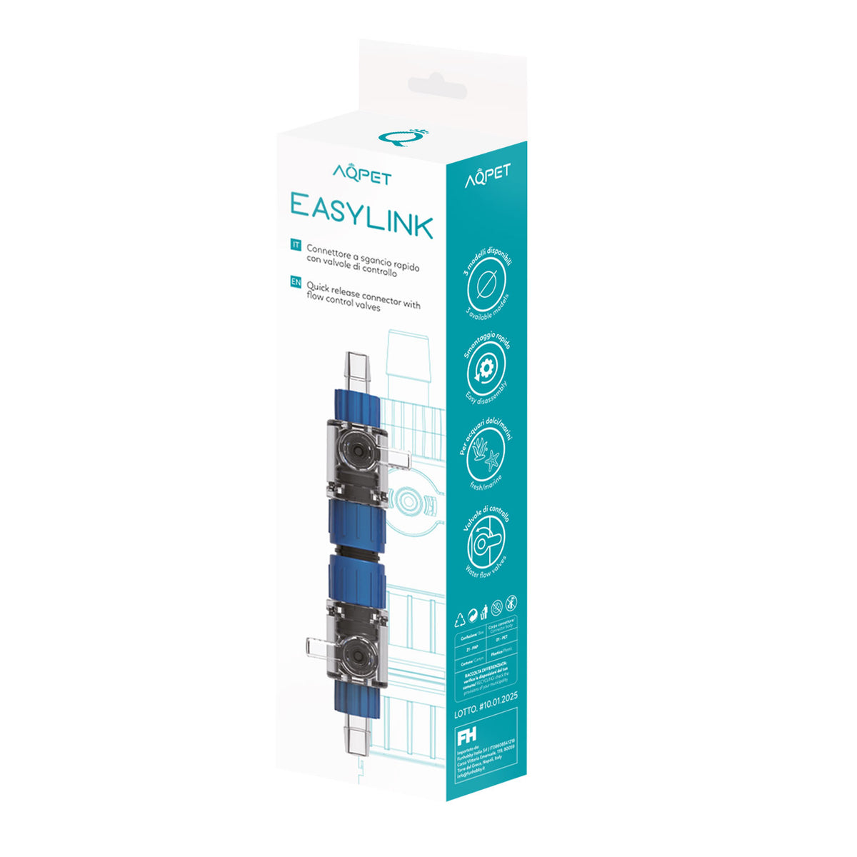 AQPET CONECTOR PARA TUBOS EASYLINK