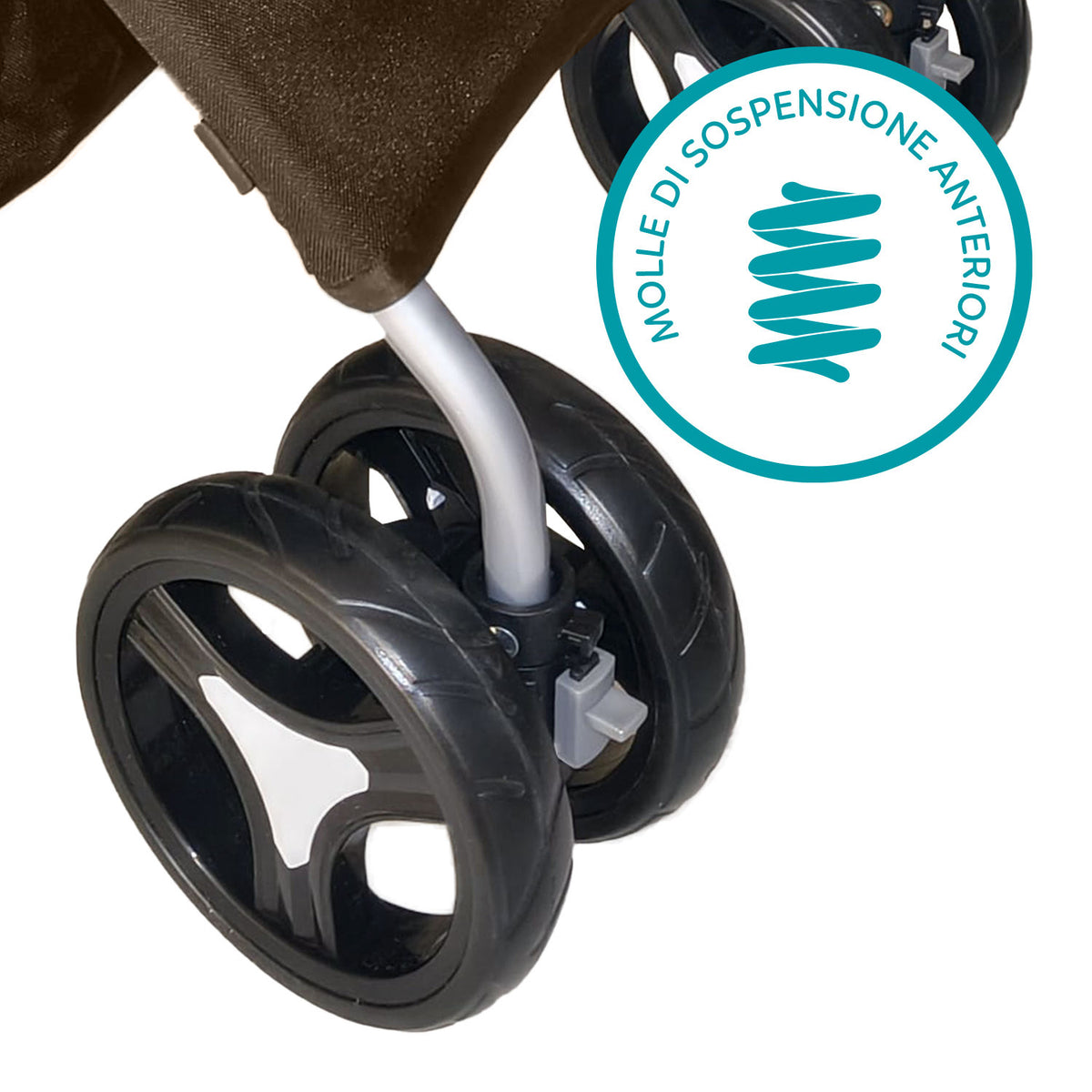AQPET FRIENDS Cochecito cómodo y práctico para perros de tamaño mediano/pequeño Para perros y gatos Viaje seguro