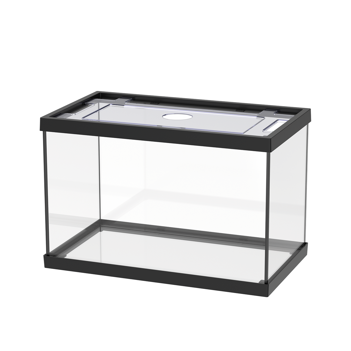 AQPET ACUARIO ONE MINI DE VIDRIO 20 L 39x22x26h NEGRO
