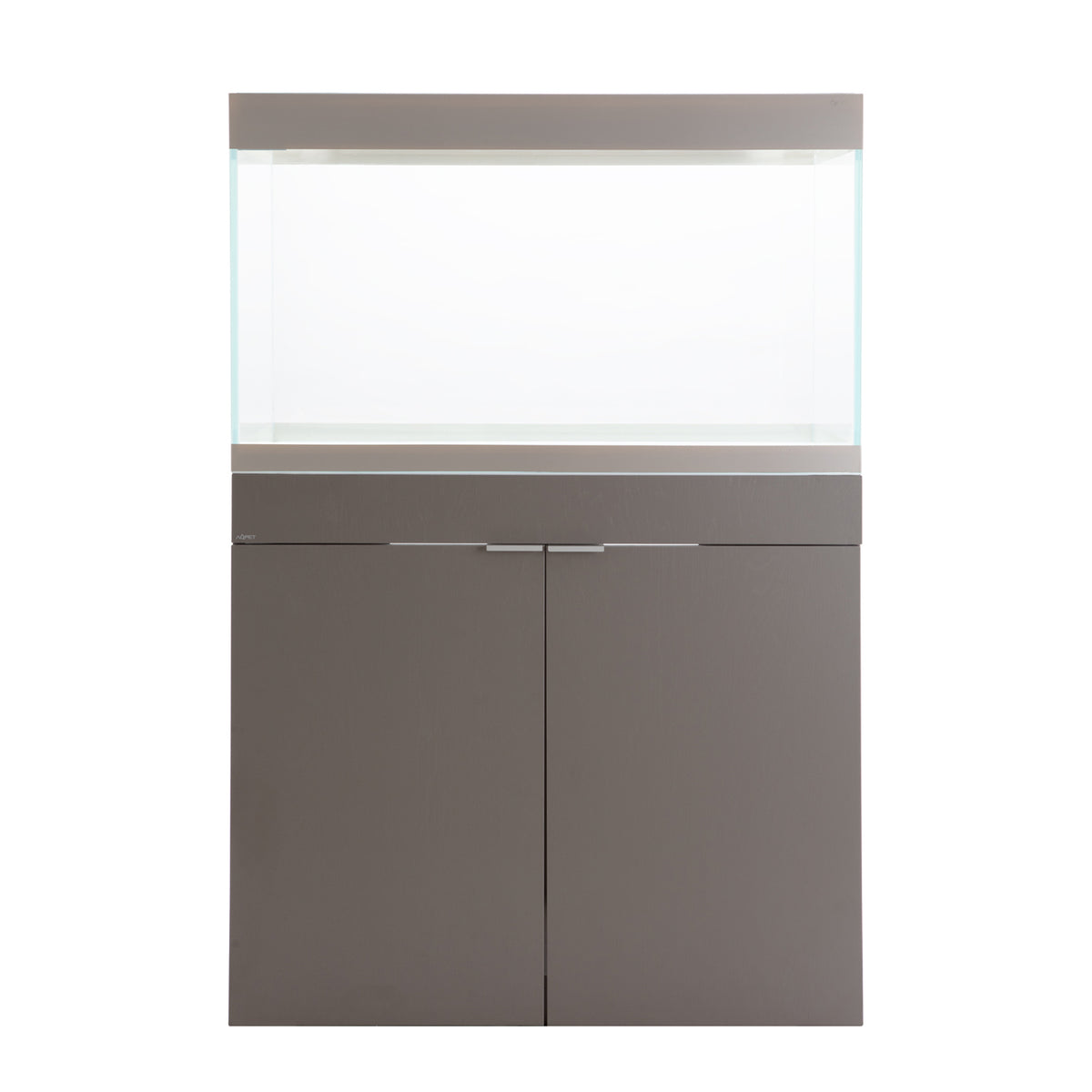 AQPET ACUARIO RIVERIUM PLUS 90X50X55 H - 10 MM EXT. - CON LUZ LED, FILTRO EXTERNO Y SOPORTE TOPO