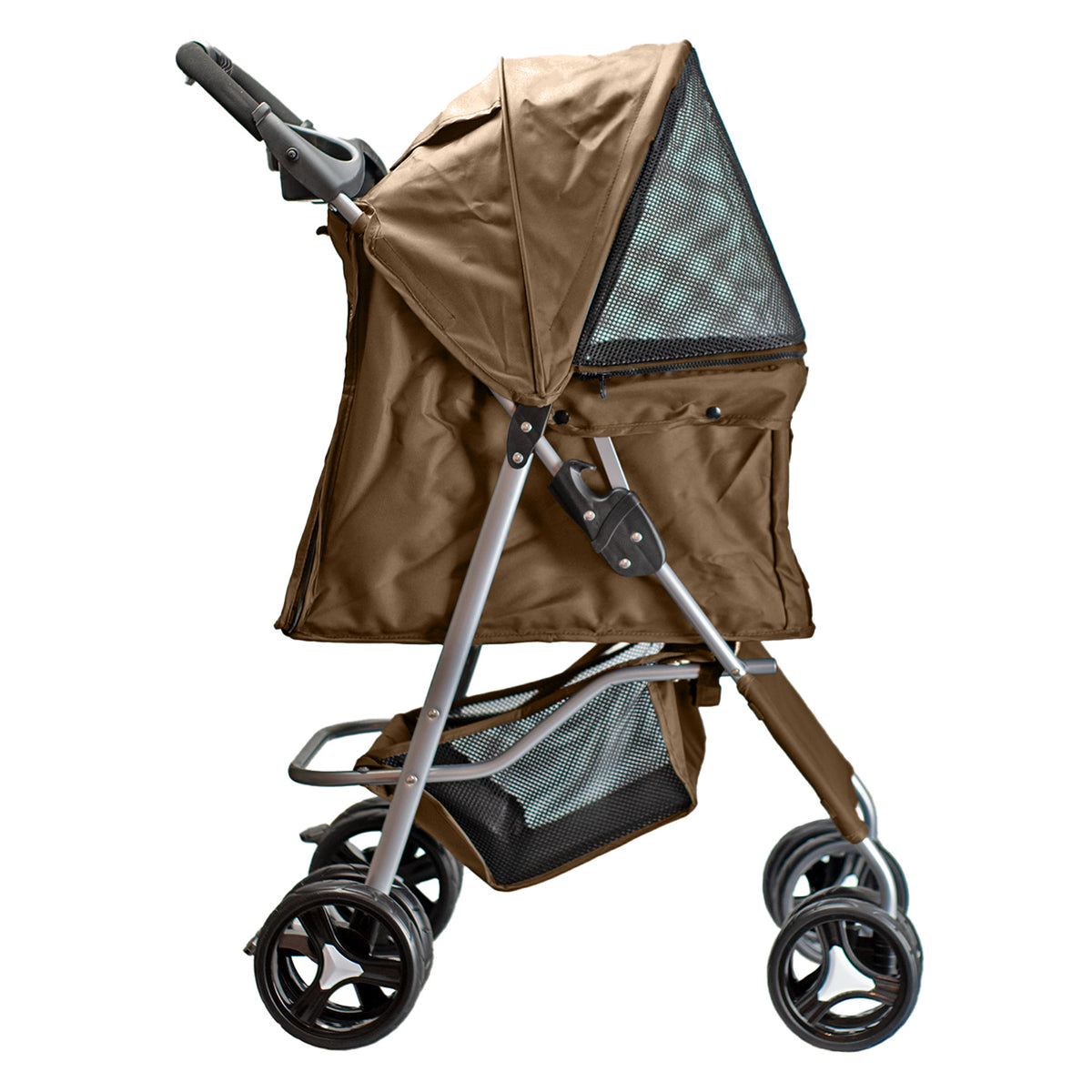 AQPET FRIENDS Cochecito cómodo y práctico para perros de tamaño mediano/pequeño Para perros y gatos Viaje seguro