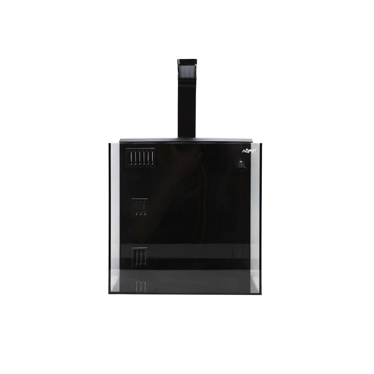 AQPET KUBIC 30 REAR NEGRO - CON FILTRO TRASERO - 30X30X30 CM 5MM