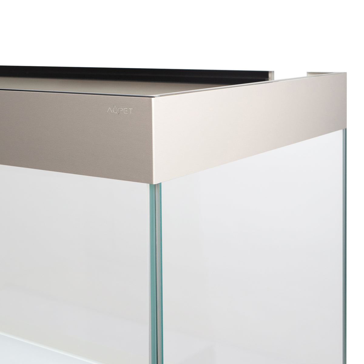 AQPET ACUARIO RIVERIUM PLUS 90X50X55 H - 10 MM EXT. - CON LUZ LED, FILTRO EXTERNO Y SOPORTE TOPO