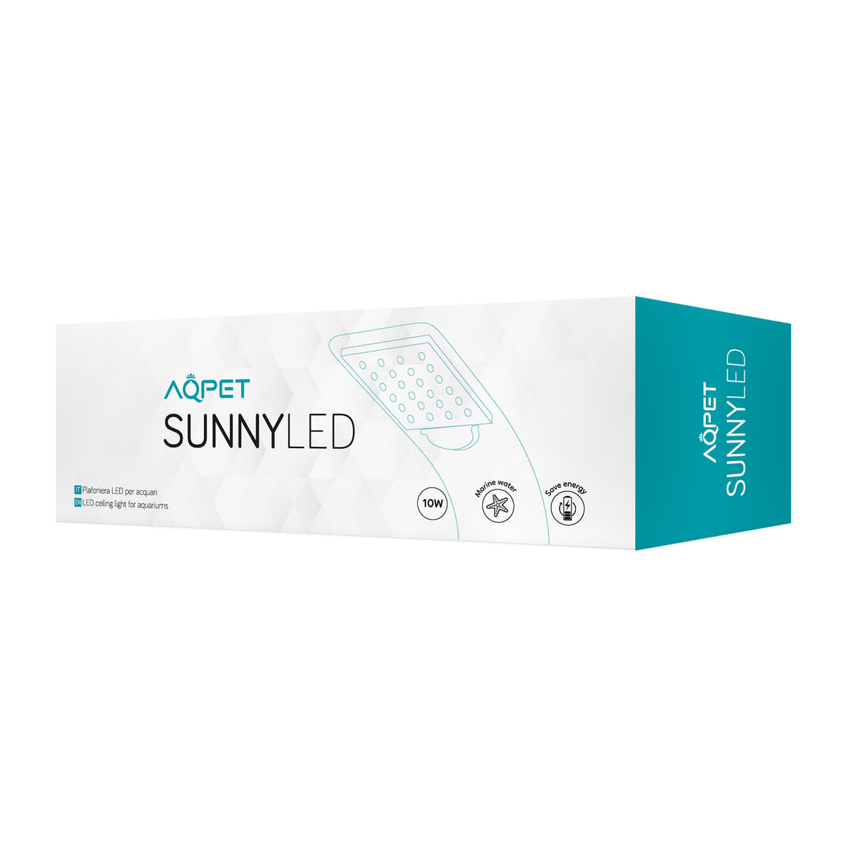 AQPET SUNNY lámpara LED X5 para acuarios de agua marina