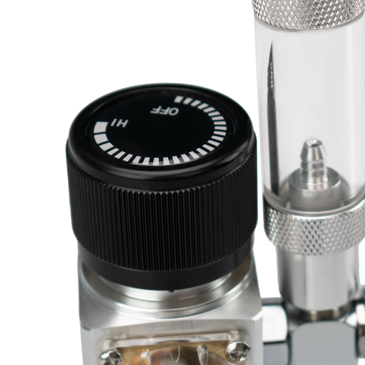 AQPET ZEN LOWER PRO reductor de presión de CO2 para bombonas recargables
