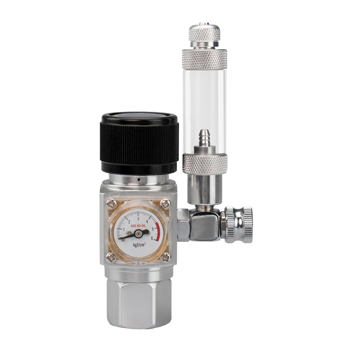 AQPET ZEN LOWER PRO reductor de presión de CO2 para bombonas recargables