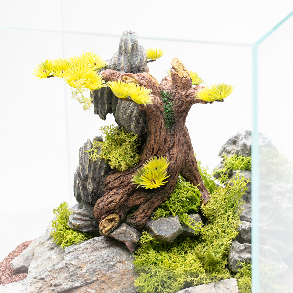 AQPET DECORART DECORACIÓN PARA ACUARIOS MOD. BONSAI ZEN S 14.5*12*20.5