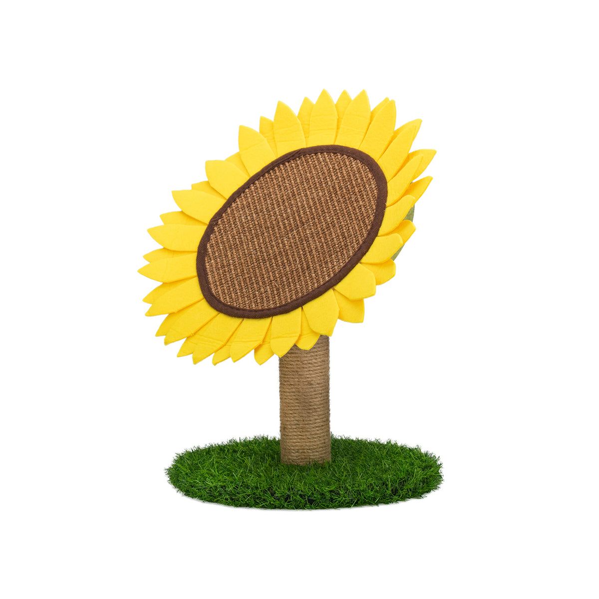 AQPET FRIENDS Rascador para gatos Sunflower de 50 Cm, juego, descanso, diversión y entretenimiento