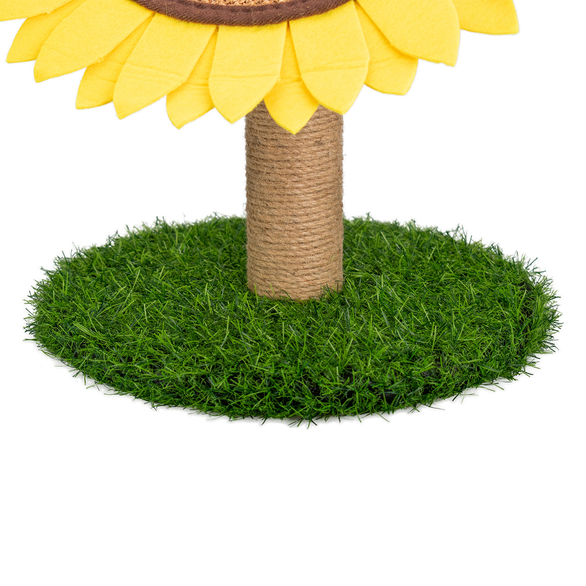 AQPET FRIENDS Rascador para gatos Sunflower de 50 Cm, juego, descanso, diversión y entretenimiento