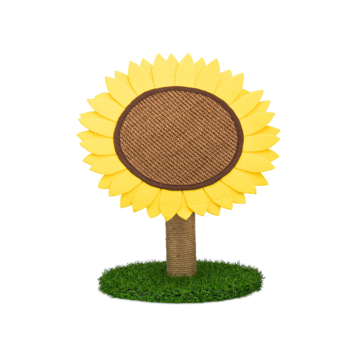 AQPET FRIENDS Rascador para gatos Sunflower de 50 Cm, juego, descanso, diversión y entretenimiento