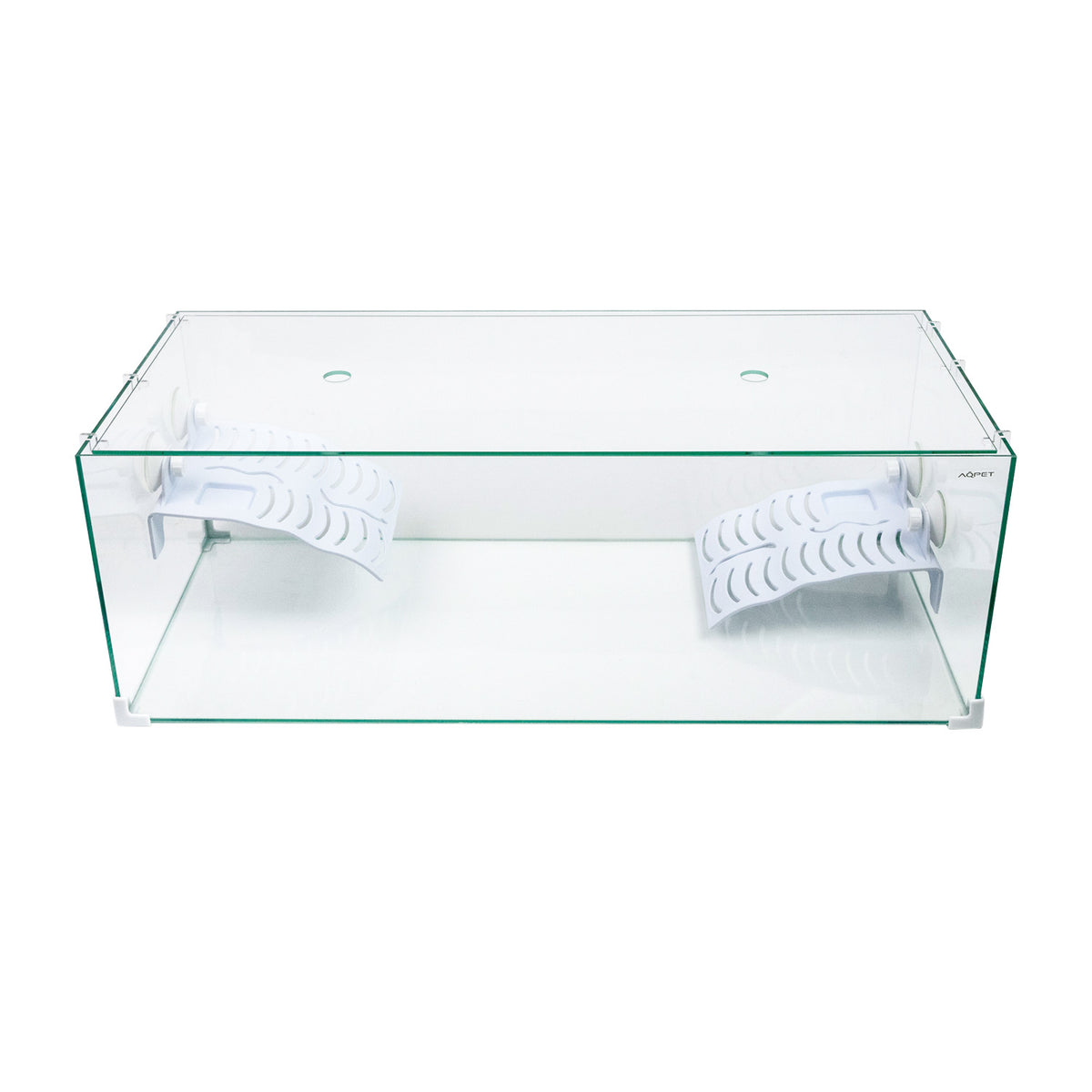 AQPET TORTUGUERA DE VIDRIO TORTUGA 80 - 80X35X28 CM CON ISLOTE