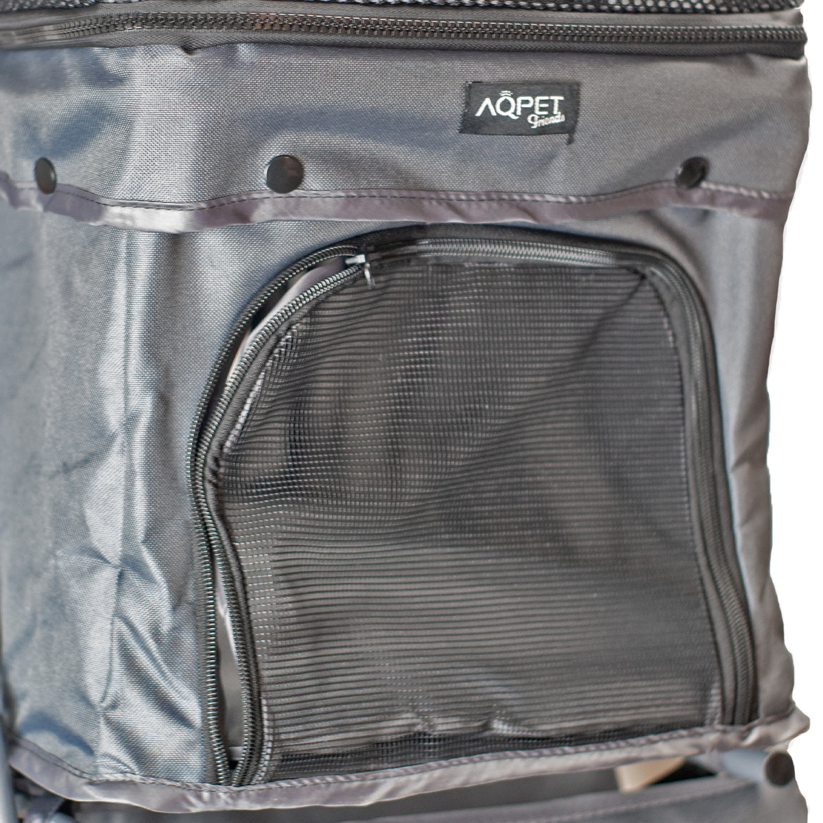 AQPET FRIENDS Cochecito cómodo y práctico para perros de tamaño mediano/pequeño Para perros y gatos Viaje seguro