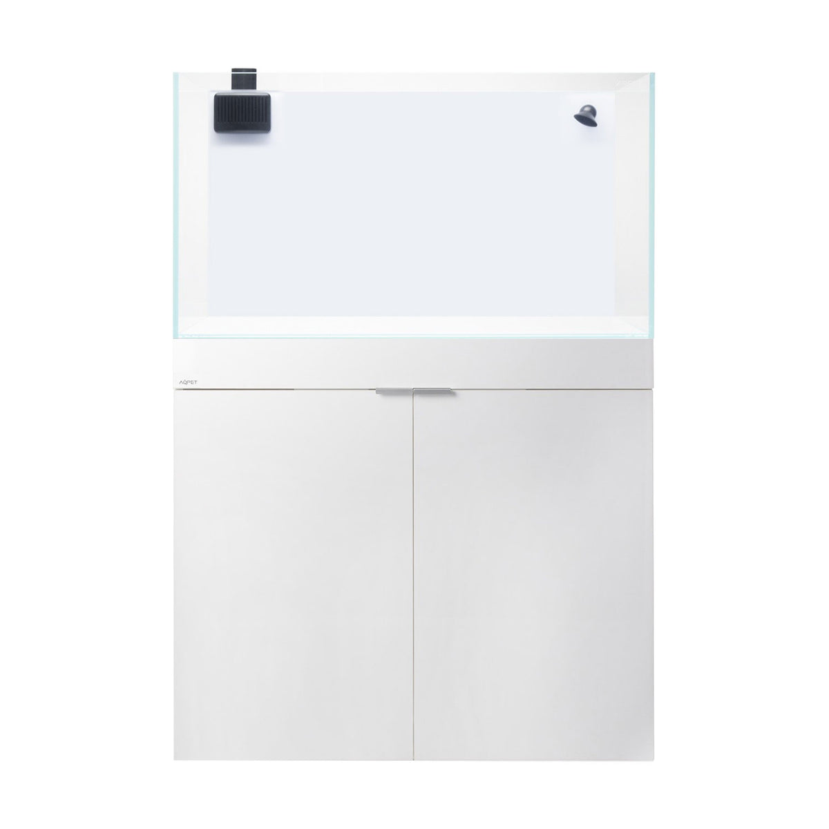 AQPET KIT DE ACUARIO AQUA 90 REEF DE VIDRIO EXTRACLARO COLOR BLANCO
