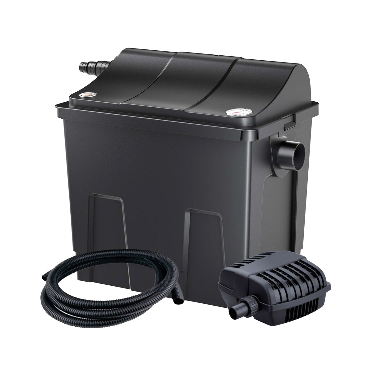 AQPOND MIRAGE FILTRO PARA ESTANQUE CON BOMBA Y ESTERILIZADOR INTEGRADOS 9WATT