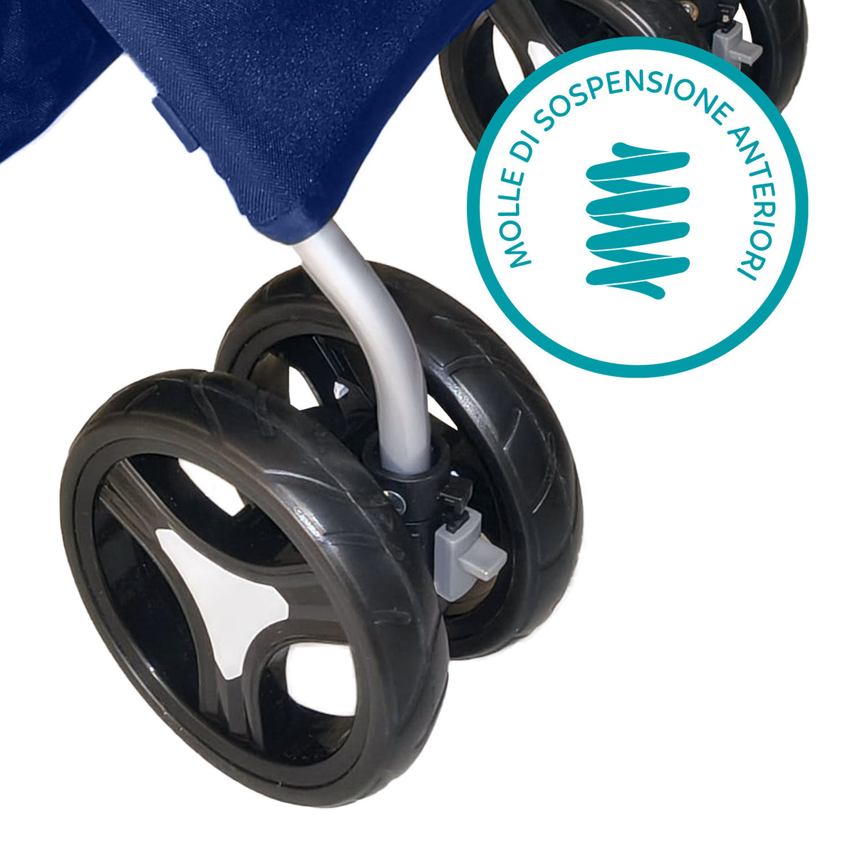 AQPET FRIENDS Cochecito cómodo y práctico para perros de tamaño mediano/pequeño Para perros y gatos Viaje seguro