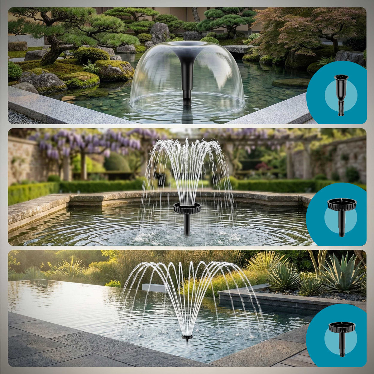 AQPOND SKYFLOW 20 BOMBA PARA JUEGOS DE AGUA DE ESTANQUE