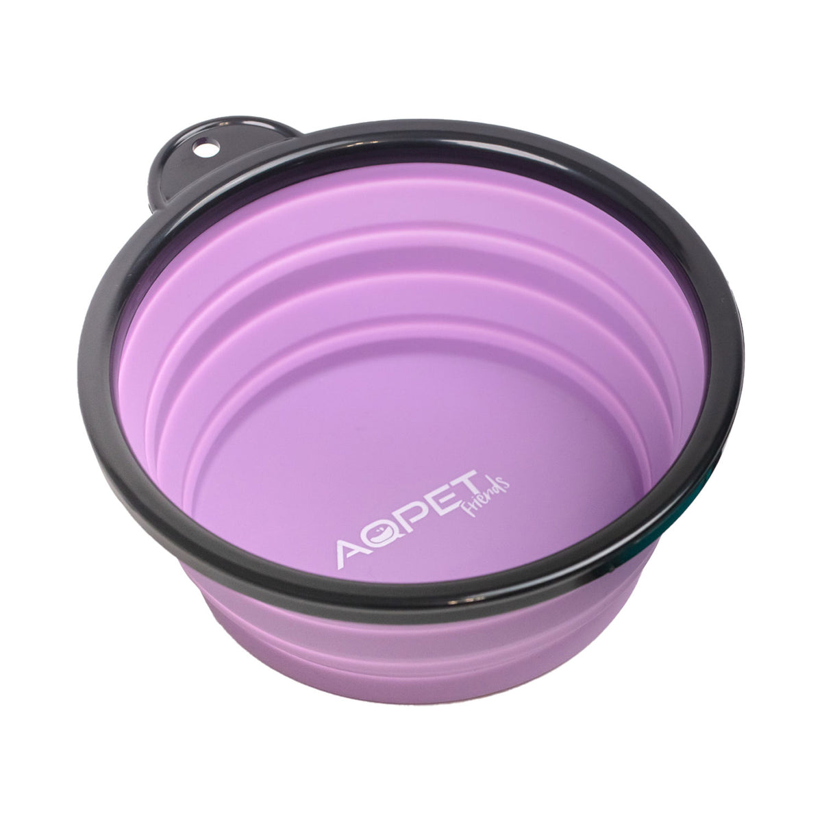 AQPET FRIENDS Gnammy Cuenco de viaje plegable para perros y gatos, para comida y agua