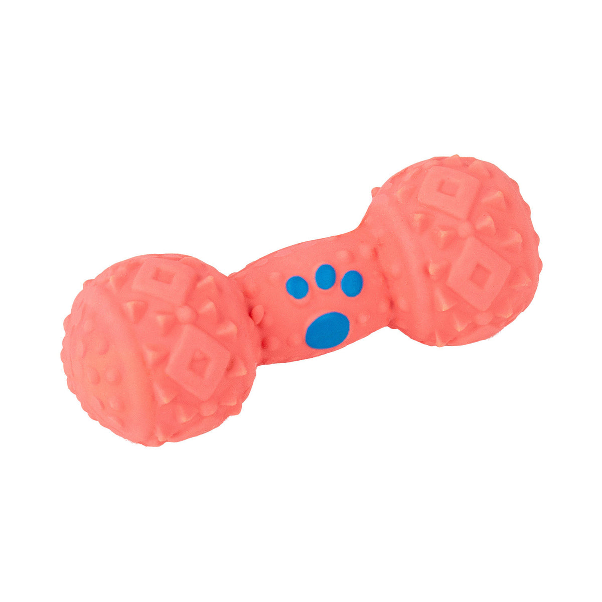 AQPET FRIENDS Juguetes para perros Latex Hueso de goma de colores con efecto sonoro Juguete para perros Diversión para mascotas