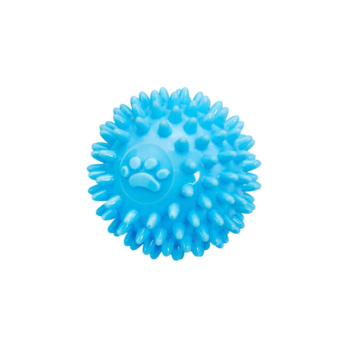 AQPET FRIENDS AQPET Juguete dental para perros, pelota erizo de goma, 5.6X6.5CM, juego divertido para mascotas