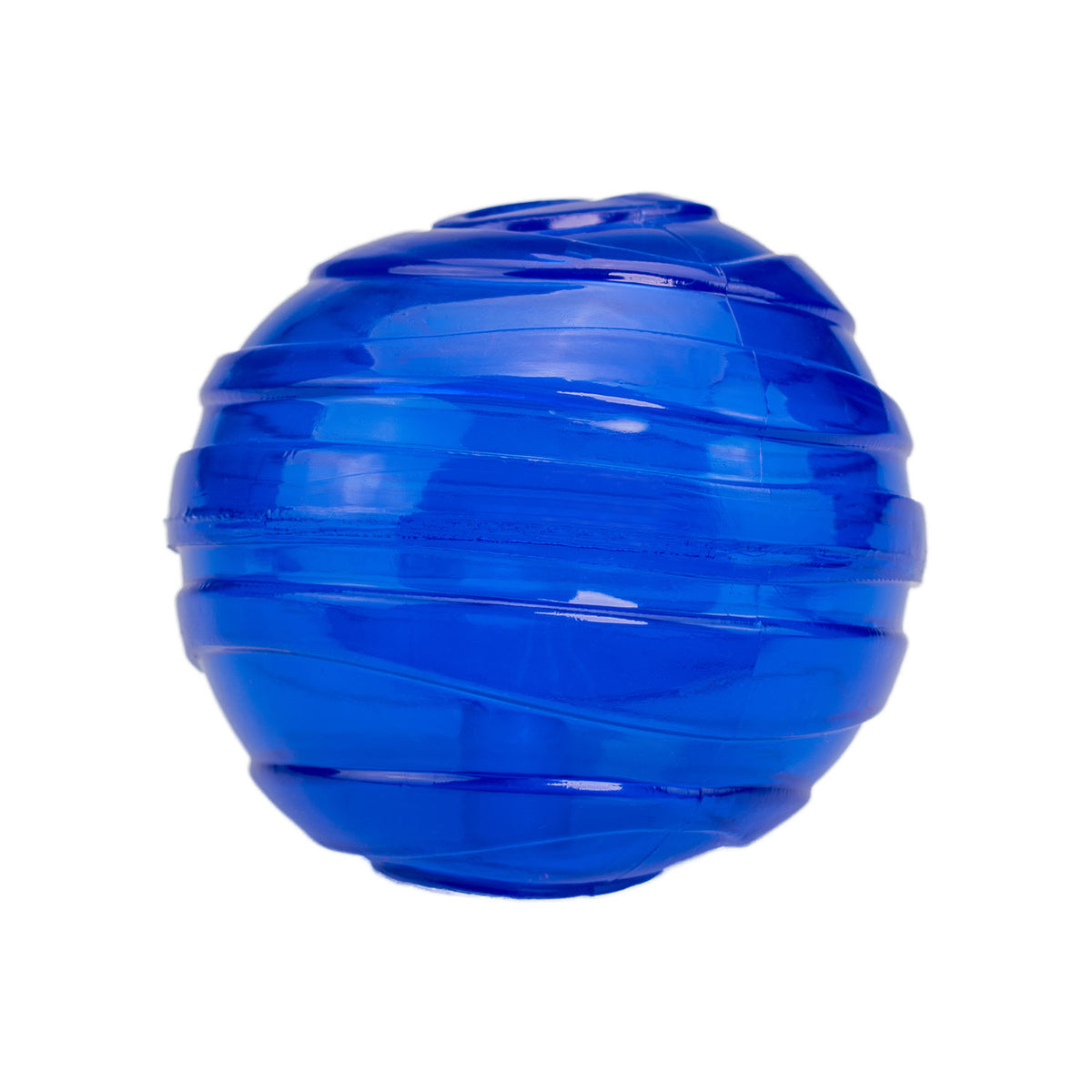 AQPET FRIENDS AQPET Juguete dental para perros, pelotita de goma, 9.2CM, con efecto sonoro, juego divertido para mascotas