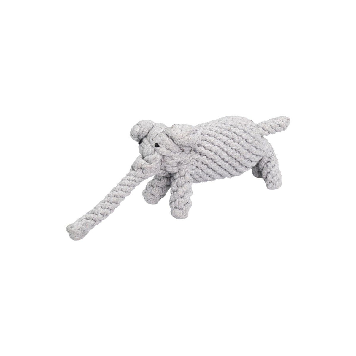 AQPET FRIENDS AQPET Juguete de cuerda para perros, elefante de cuerda de algodón, juego divertido para mascotas