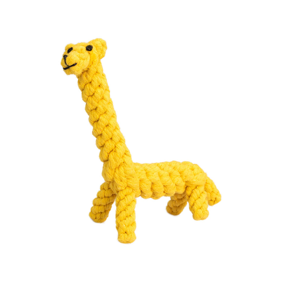 AQPET FRIENDS AQPET Juguete de cuerda para perros, jirafa de cuerda de algodón, 29X7.5CM, juego divertido para mascotas