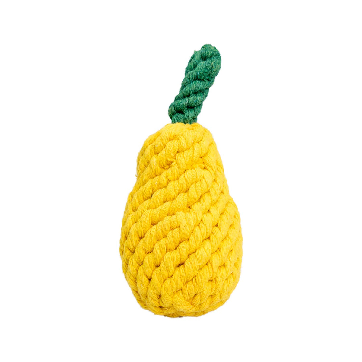 AQPET FRIENDS AQPET Juguete de cuerda para perros, limón de cuerda de algodón, 14 X 6 Cm, juego divertido para mascotas