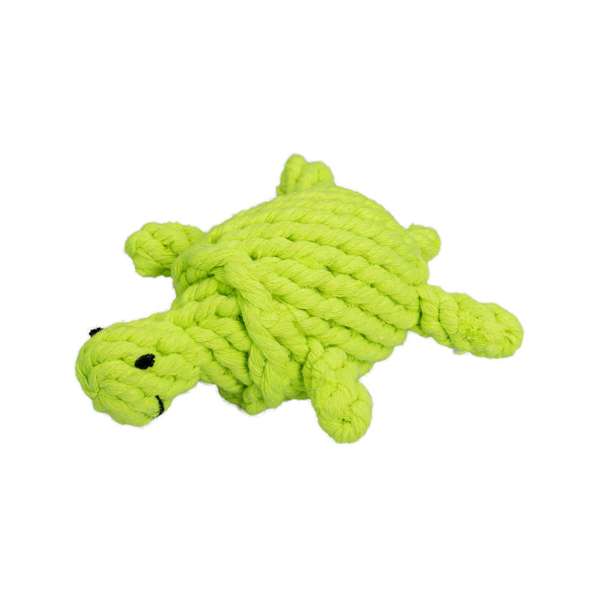 AQPET FRIENDS AQPET juguetes para perros Rope tortuga de cuerda de algodón 15 X 13 X 6 Cm, juego para perros, diversión para mascotas