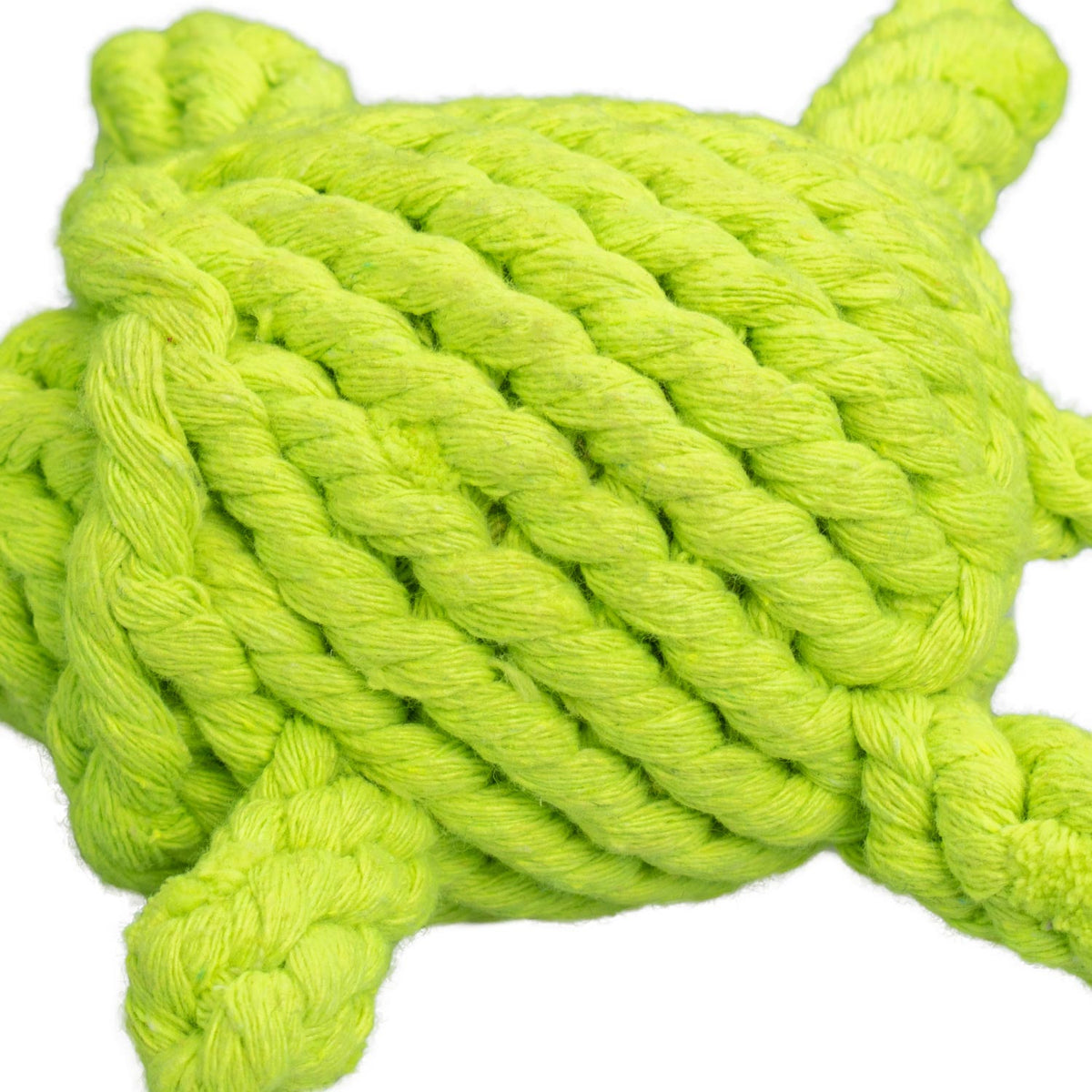 AQPET FRIENDS AQPET juguetes para perros Rope tortuga de cuerda de algodón 15 X 13 X 6 Cm, juego para perros, diversión para mascotas