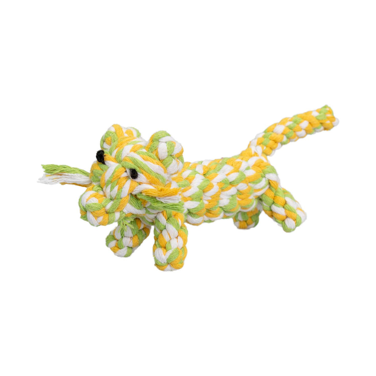 AQPET FRIENDS AQPET juguetes para perros Rope tigre de cuerda de algodón 23 X 8 Cm, juego para perros, diversión para mascotas