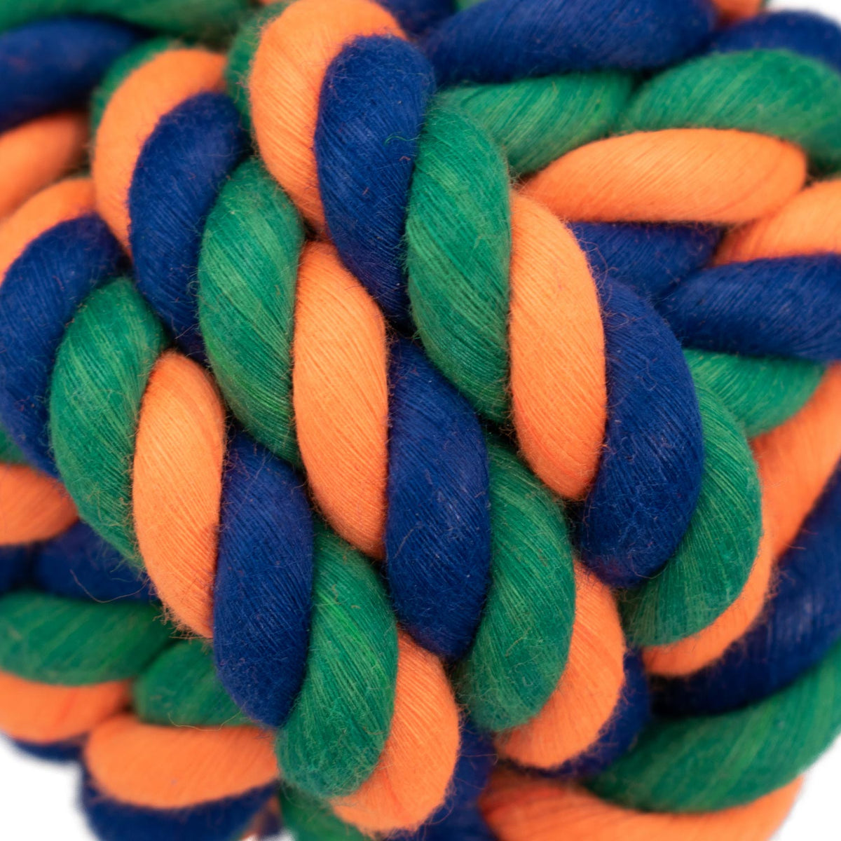 AQPET FRIENDS AQPET Juguete de cuerda para perros, pelota de cuerda de algodón, 7CM, juego divertido para mascotas