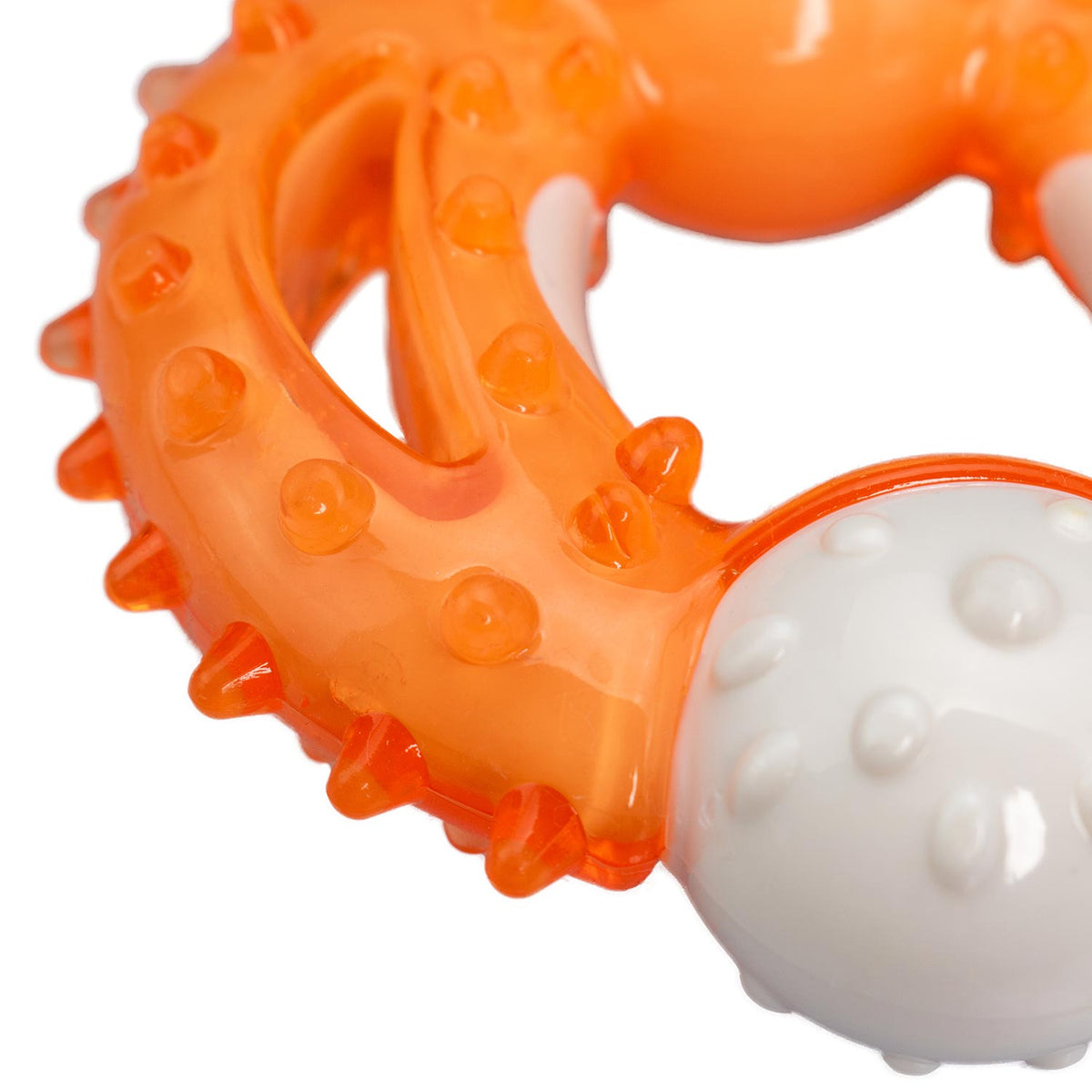 AQPET FRIENDS AQPET juguetes para perros Strong donut de goma 10.5 X 10 X 2.5 Cm, juego para perros, diversión para mascotas