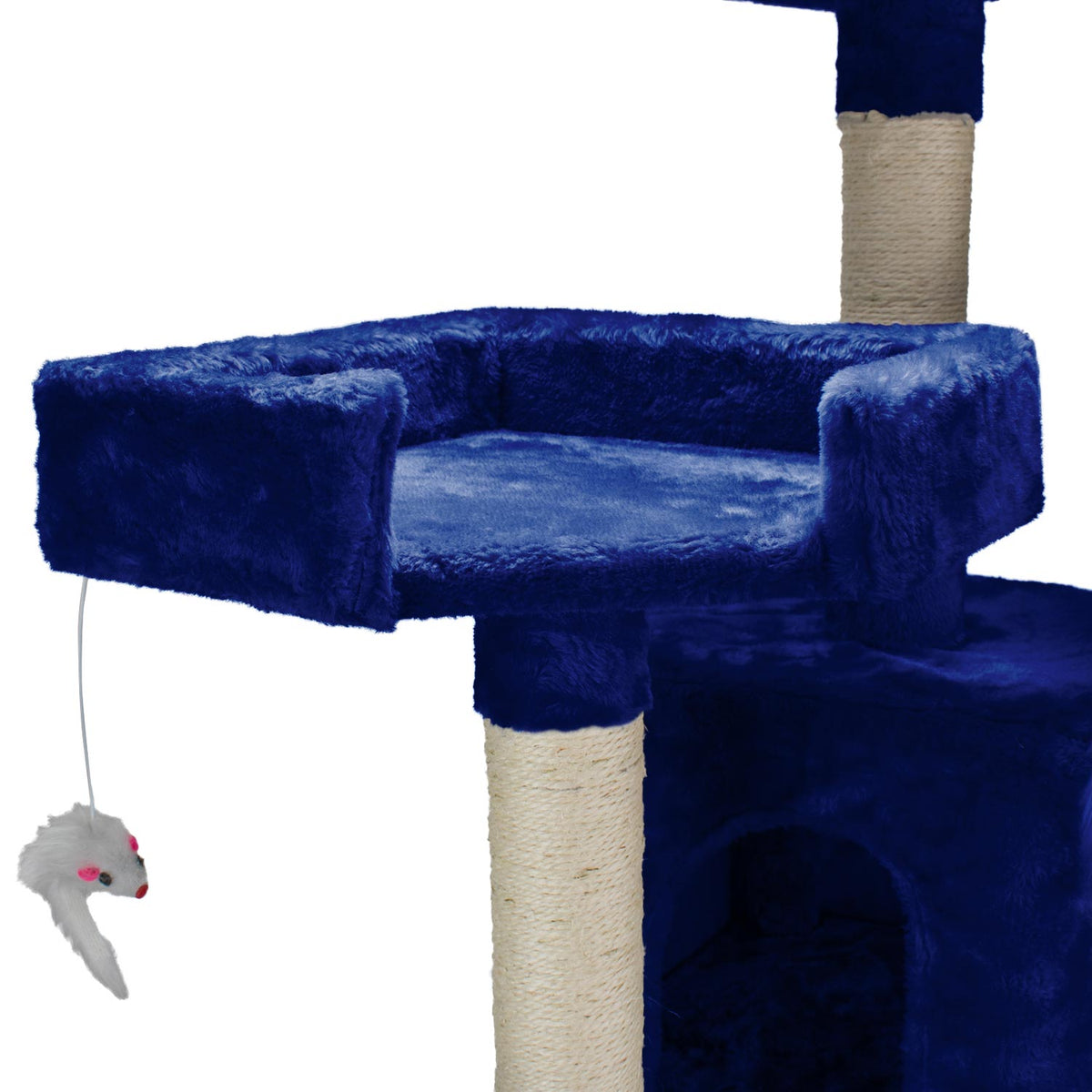 AQPET FRIENDS Rascador para gatos Manhattan de sisal, 170 Cm, juego, descanso, diversión y entretenimiento
