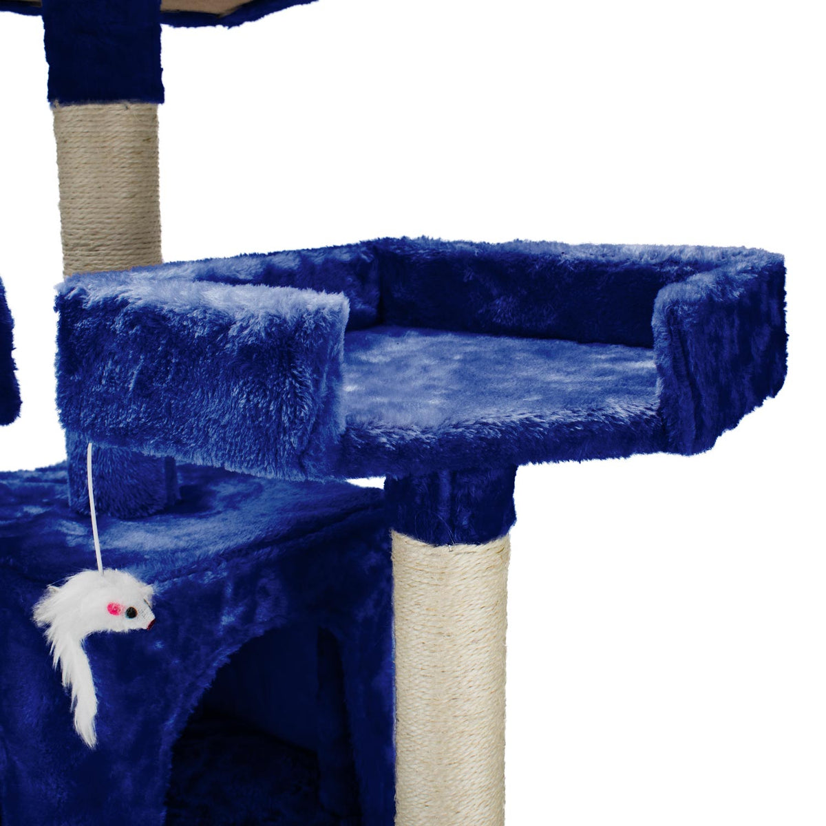 AQPET FRIENDS Rascador para gatos Manhattan de sisal, 170 Cm, juego, descanso, diversión y entretenimiento
