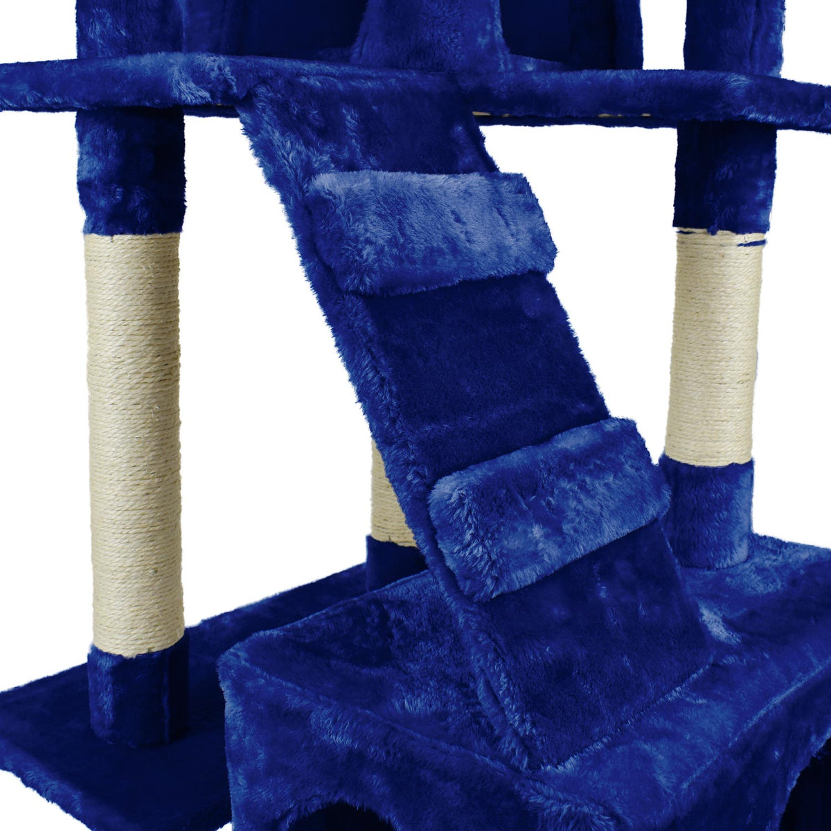 AQPET FRIENDS Rascador para gatos Manhattan de sisal, 170 Cm, juego, descanso, diversión y entretenimiento