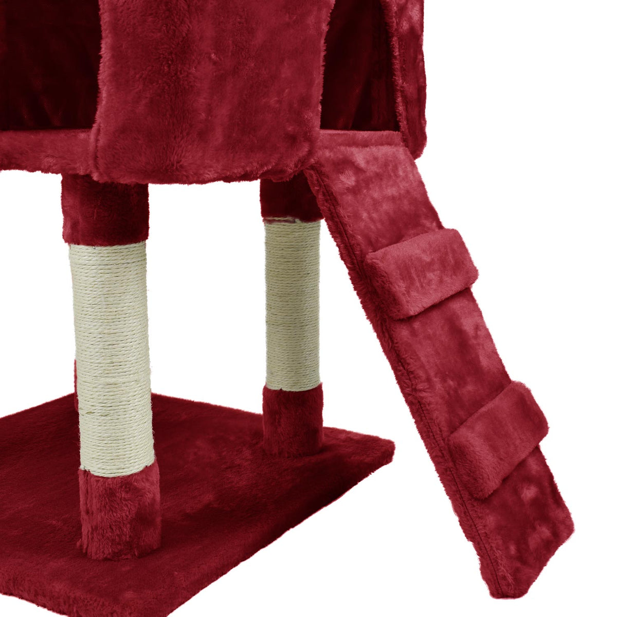 AQPET FRIENDS Rascador para gatos Manhattan de sisal, 170 Cm, juego, descanso, diversión y entretenimiento