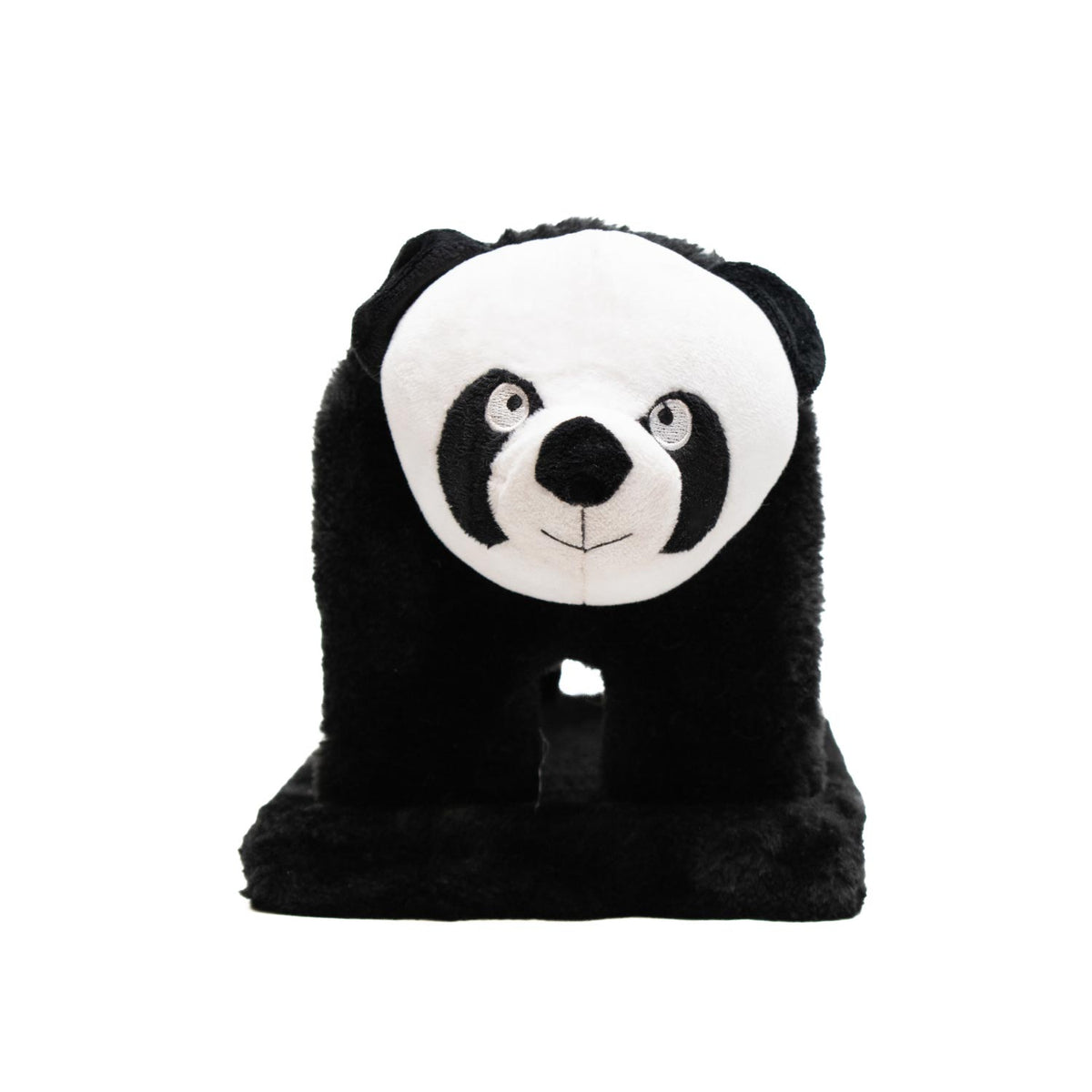 AQPET FRIENDS Rascador para gatos Panda 56x18x18 Cm, juego, descanso, diversión y entretenimiento