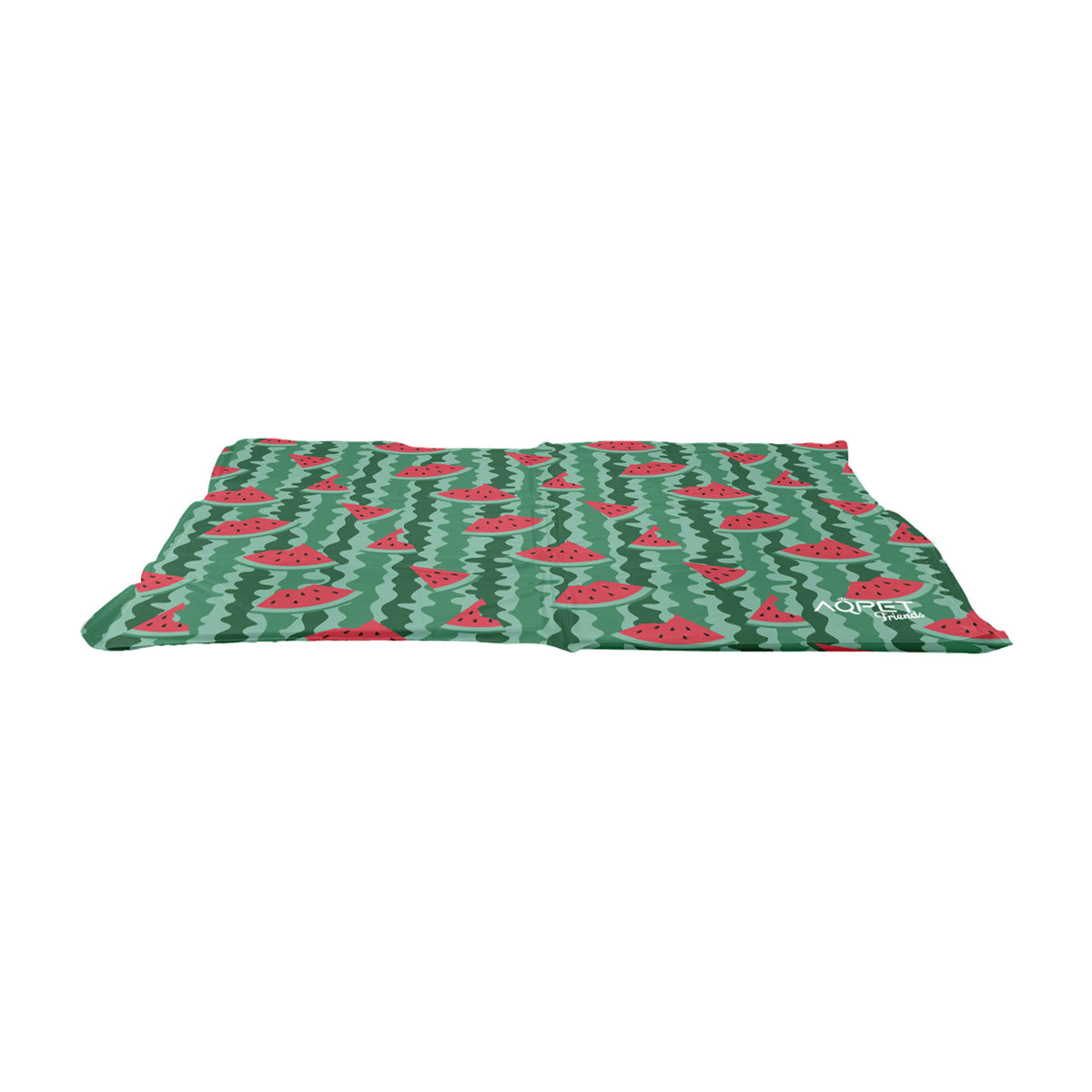 AQPET FRIENDS alfombrilla refrigerante refrescante para perros, gatos y animales, gel no tóxico, diseño Fruit