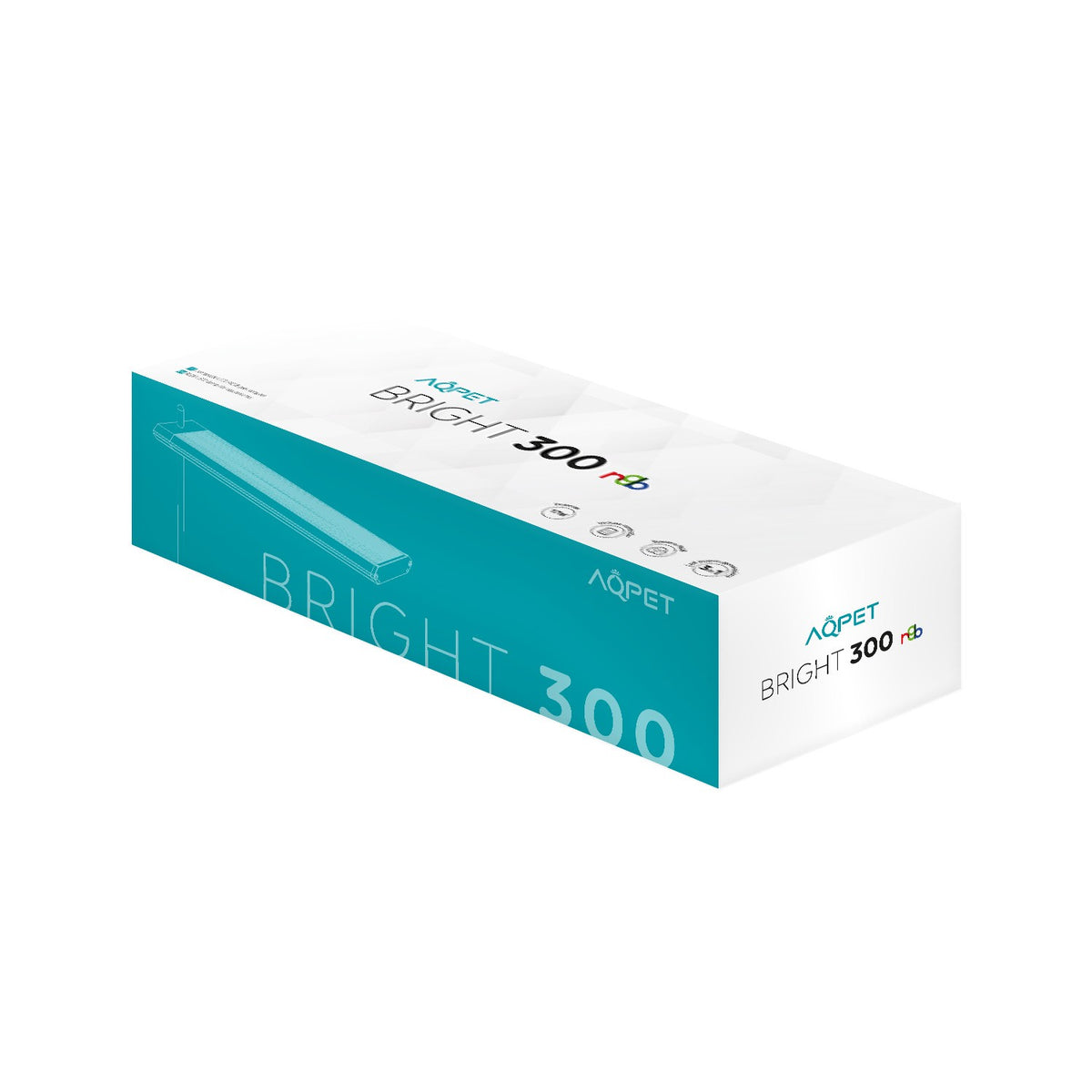 AQPET BRIGHT300 lámpara LED para acuarios con controlador, potencia 17W